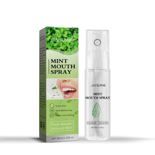 Mynte spray for frisk ånde