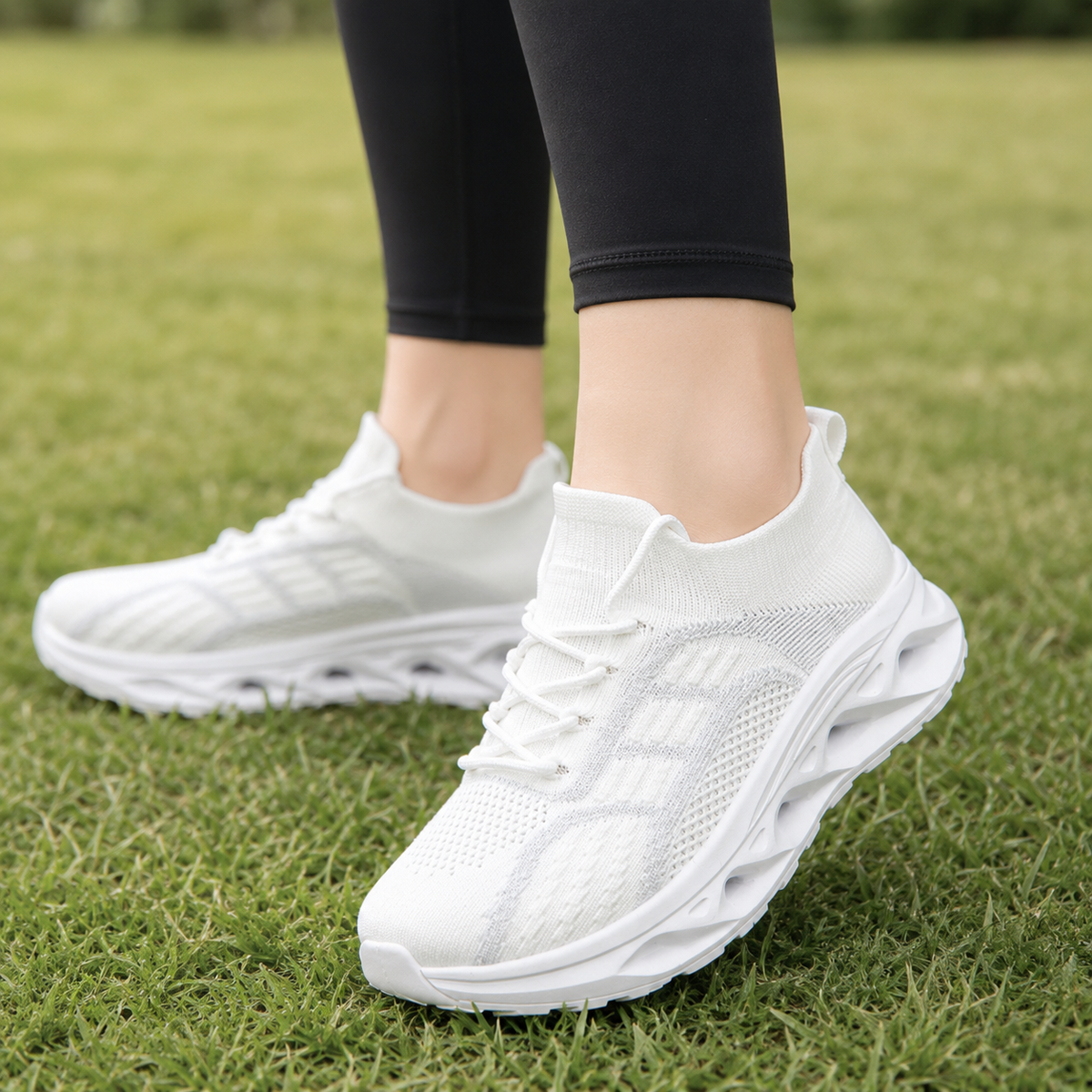 Ortopædiske gåsko med bred tåboks og fodstøtte – unisex komfortsneakers
