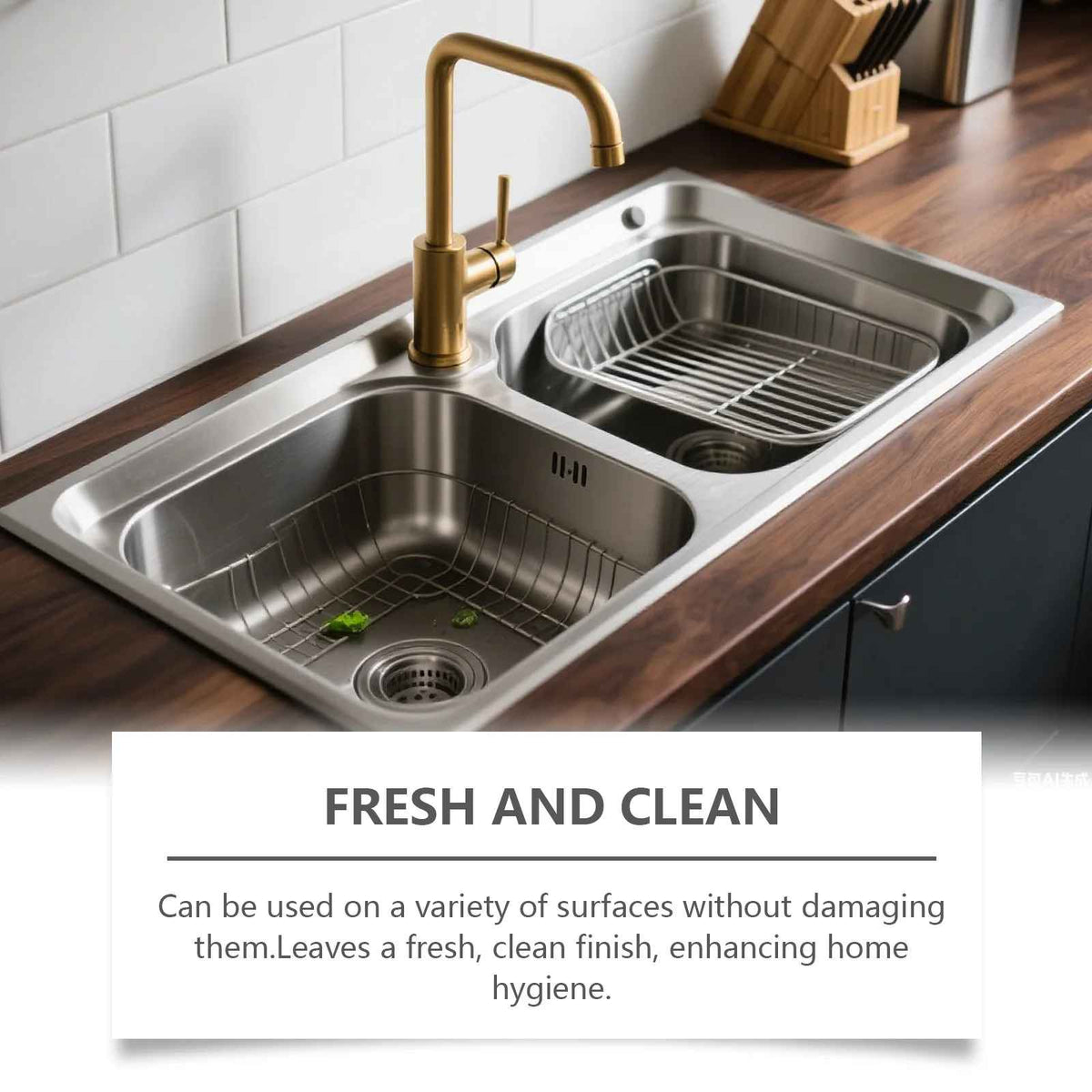Cleaner Pro° StainSolution 1+1 GRATIS: Tung-Pligt Multi-Overflade Plet Løsning Med Skrubbe-Børste