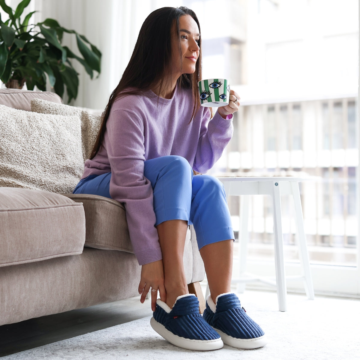Happy™ CozySlippers: Unisex Vinter Fodtøj Komfortabelt Varmt Tøfler