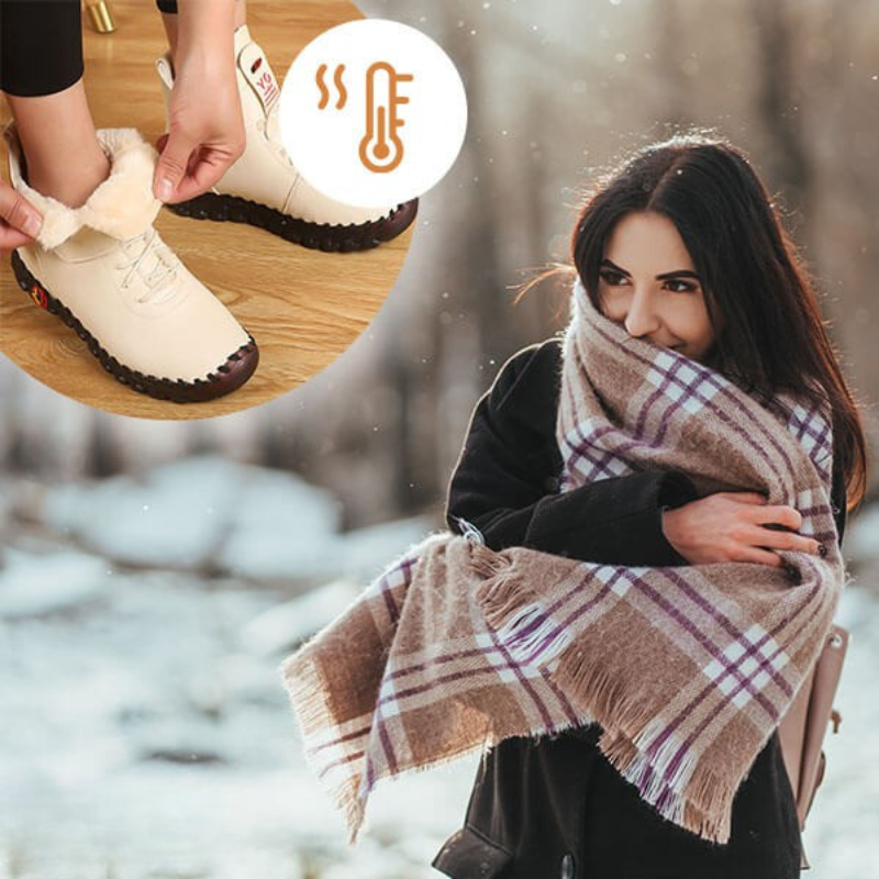 Happy™ WarmShoes: Bløde Hyggelige Vinter Varme Sko For Komfort Hele Dagen