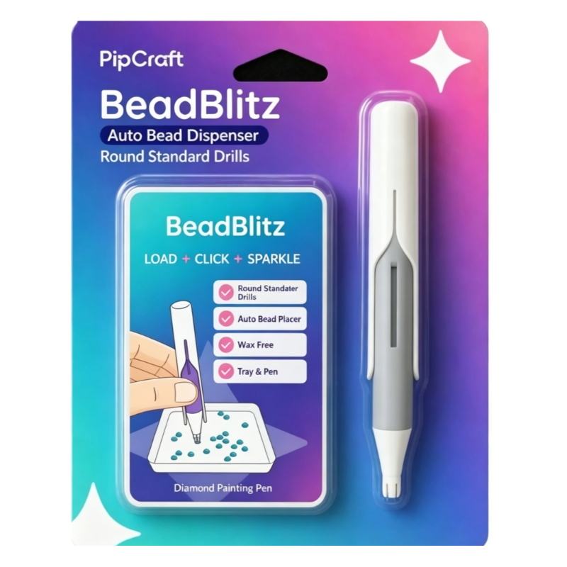 BeadPen 1+1 GRATIS - Automatisk Diamant Maleri Perle Dispenser Pen