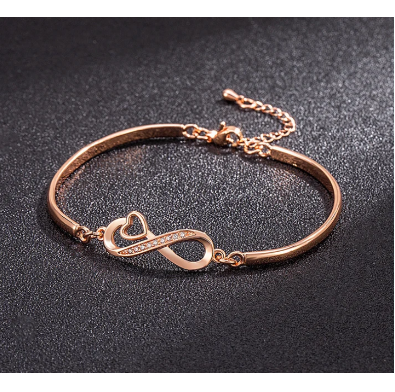 Jewelance™ InfinityHeart 1+1 GRATIS - Elegant Uendelighed Hjerte Modearmbånd