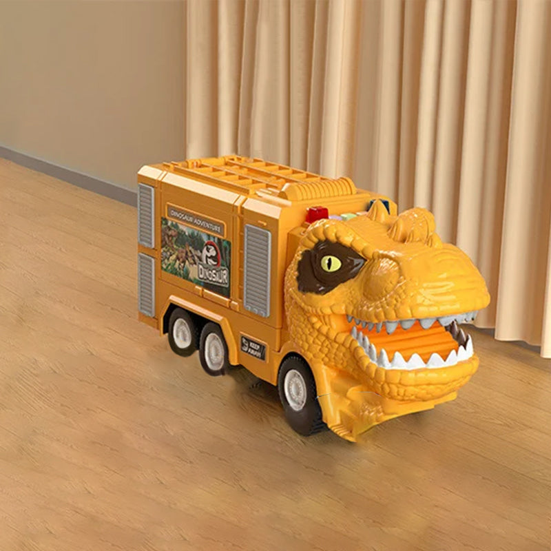 Kletshuts™ DinoTruck: Dinosaur Lastbil Legetøjssæt Med Lys Og Musik