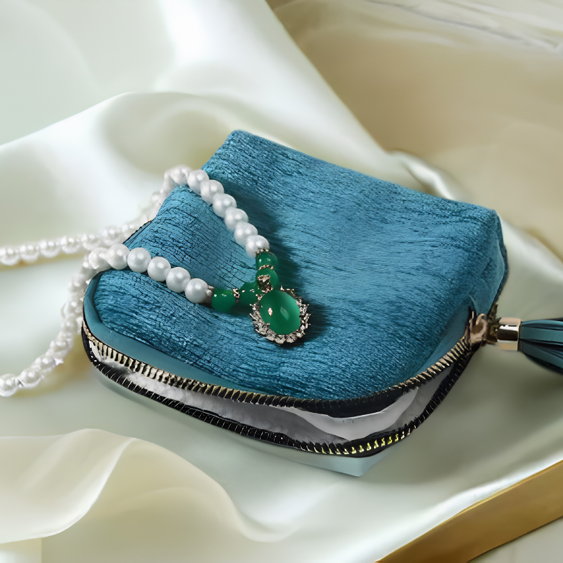 Icone™ JewelryPouch 1+1 GRATIS: Mini Pouch Rejse Smykke Organizer Taske
