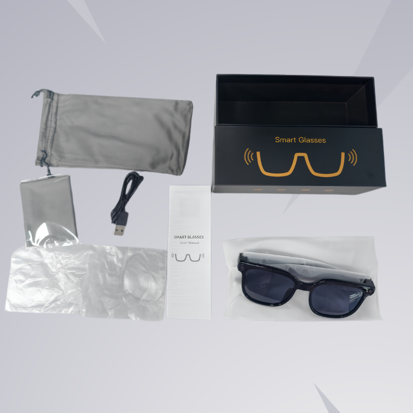 SmartVision - Moderne Design AI Briller Smart Vision Håndfri Kamera