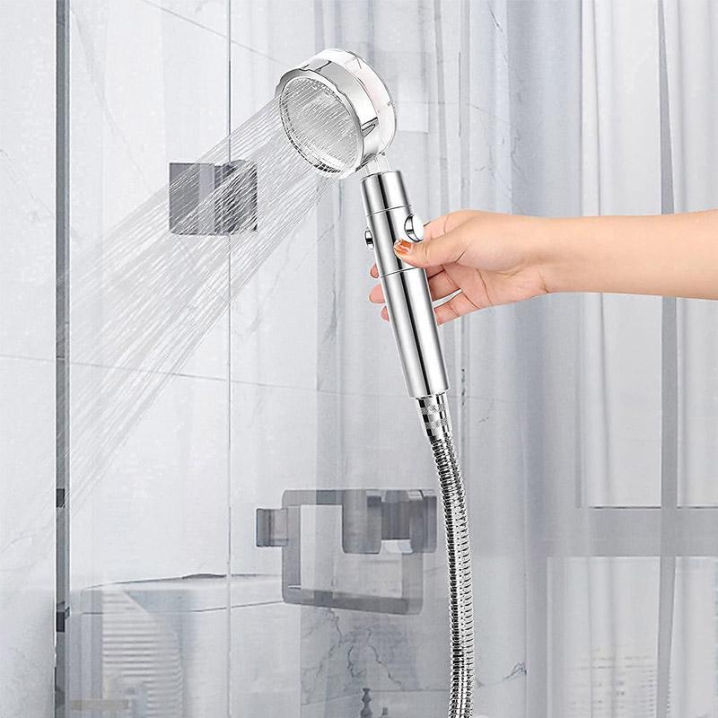 Borhe® SpinShower: 360° Roterende Højtryk Bruser Hoved