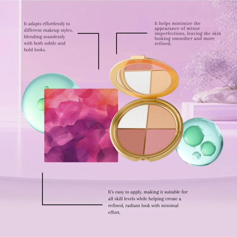 MultiPalette™ 1+1 GRATIS: Let Bland Alt-I-Én Ansigt Øjne Rouge Multi Palette