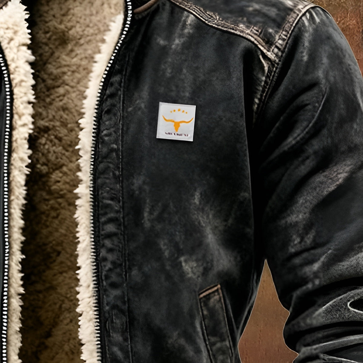 Icone™ RuggedJacket: Ultimativ Vintage Mænd Vinter Robust Jakke
