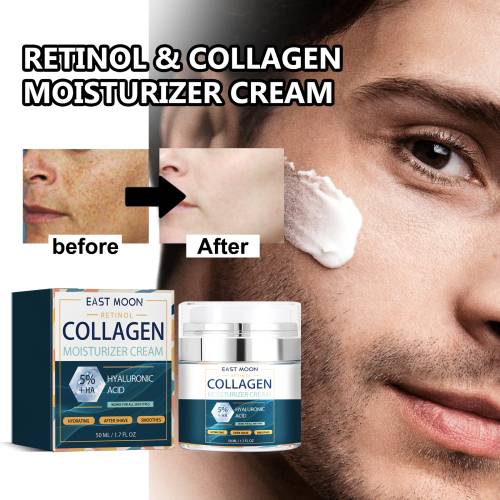 Kollagen retinol ansigtscreme til mænd