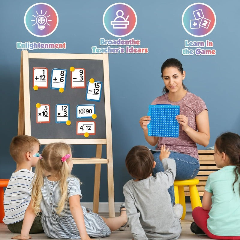 Kletshuts™ MathKit: Interaktivt Matematik Læringssæt Sjovt Uddannelsessæt