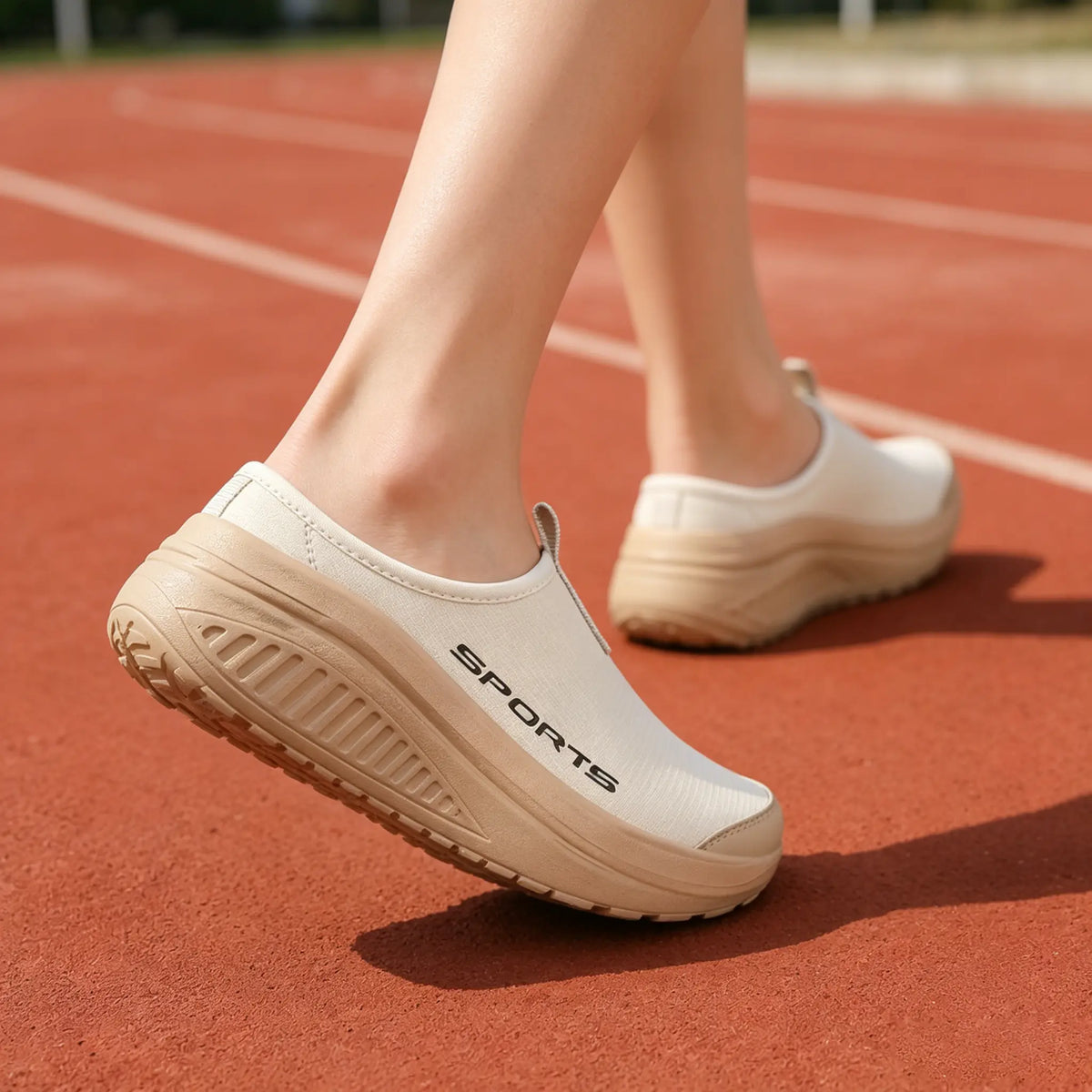 Ortopædiske slip-on hjemmesko med lukket tå til damer