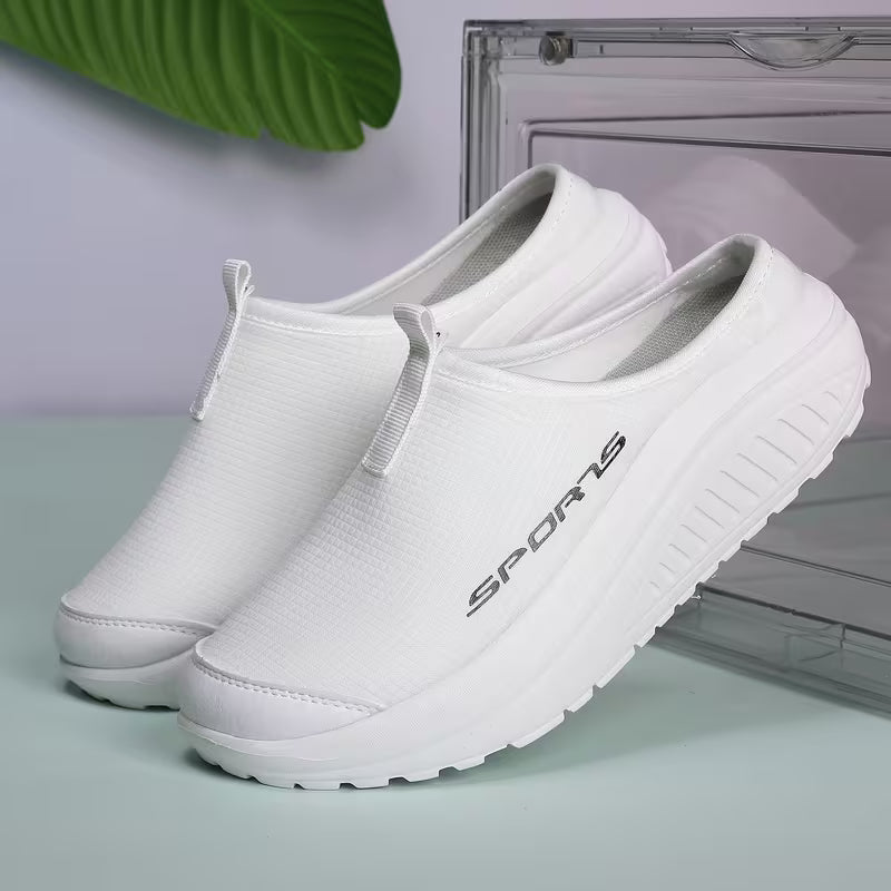 Ortopædiske slip-on hjemmesko med lukket tå til damer
