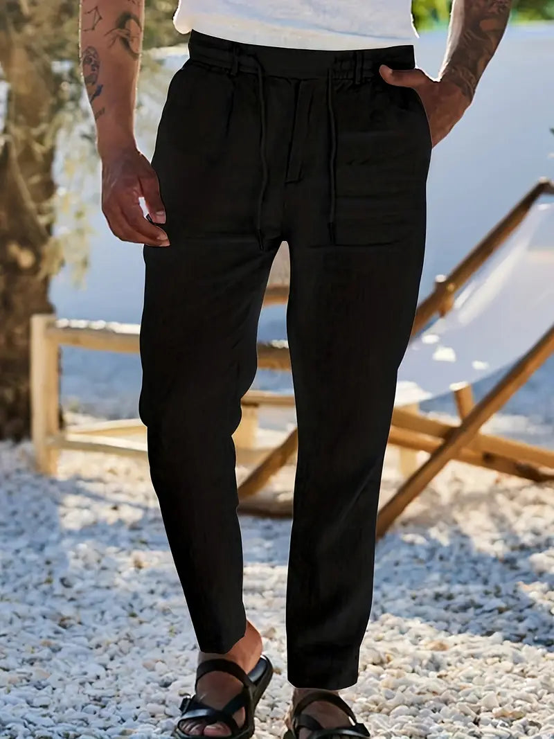 Icone™ ComfyPants: Casual Bukser Med Snøre I Taljen Til Mænd