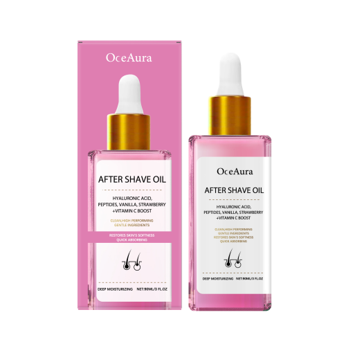 Jordbær aftershave-olie med vitamin E