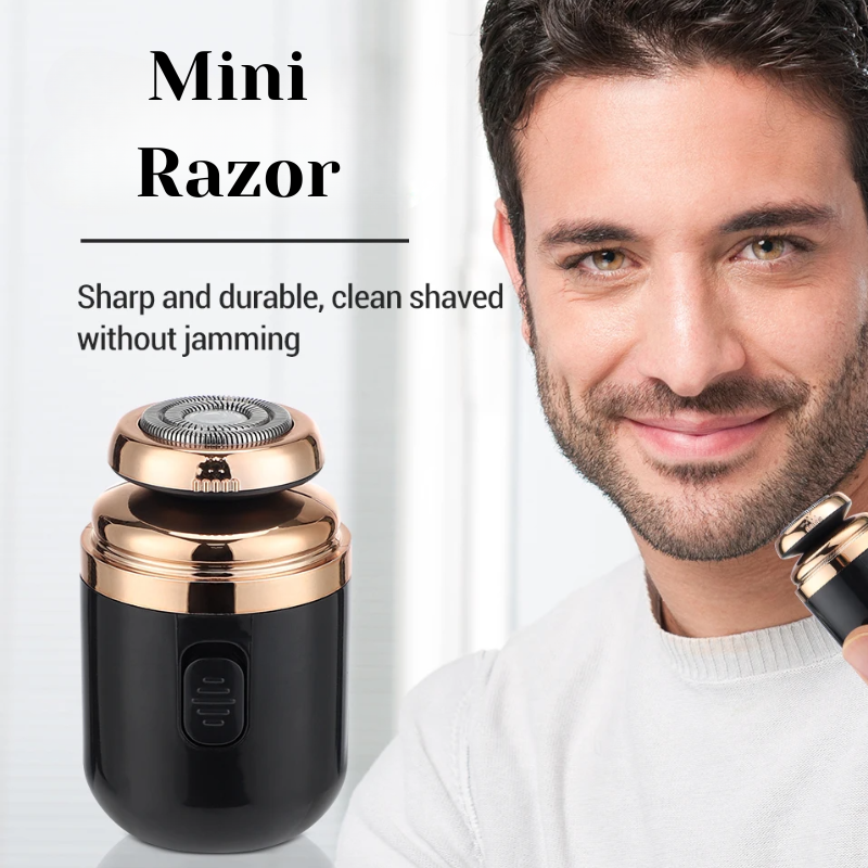 MiniRazor - Kompakt Elektrisk Mini Barbermaskine