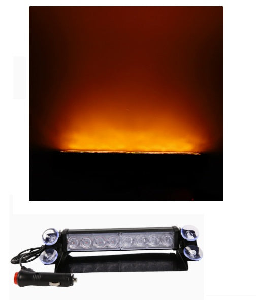 Ledsen™ FlashBar: Dashboard Montering Høj Synlighed LED Strobe Flash Bar Lys