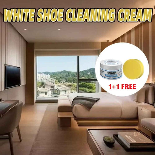 ShoeShine 1+1 GRATIS - Hvidning Og Plet Fjernelse Sko Skinne Fløde