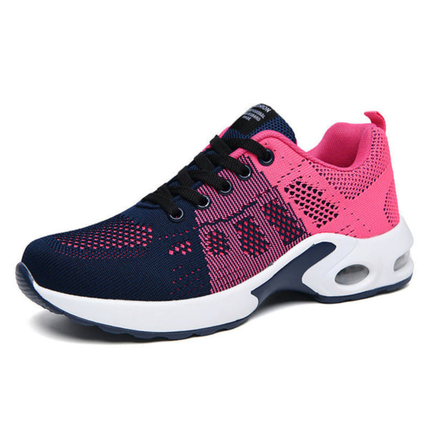 Nærbillede af detaljer på Yrsa sneakers med luftpolstret sål