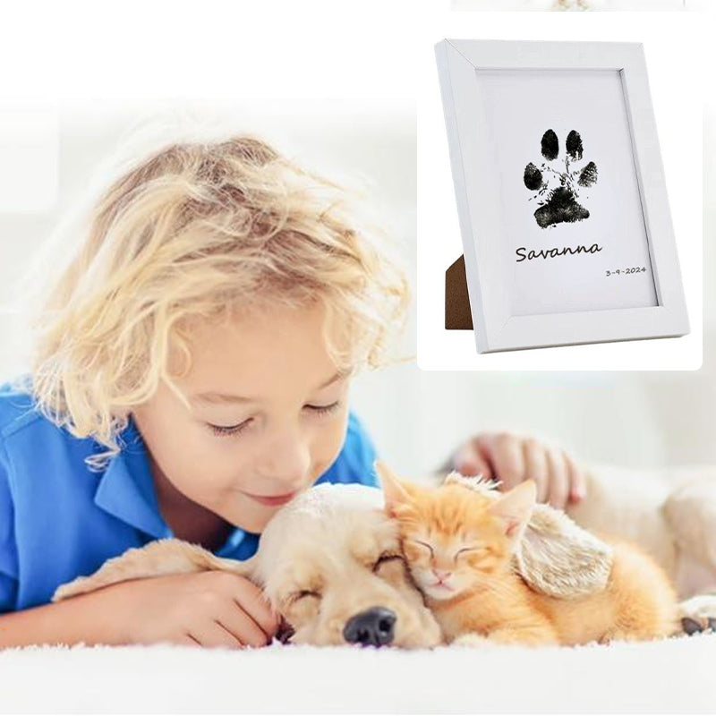 DogCatFri™ PawPrint: Kæledyr Pote Ramme Og Udskrivning Kit