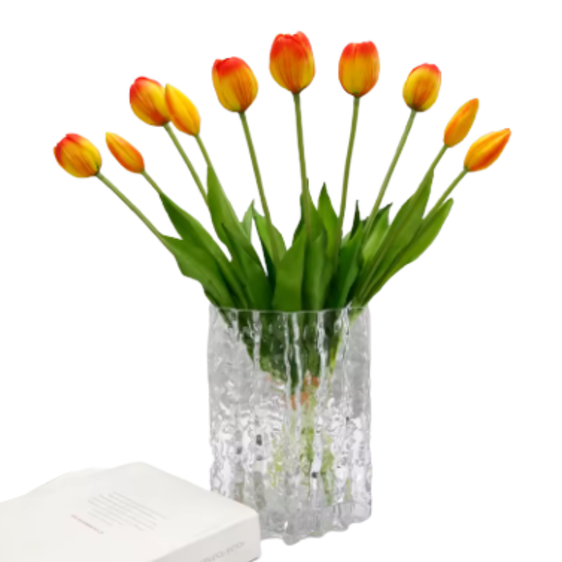 ArtificialTulips: Realistisk Skønhed Kunstig Blomsterdekoration Tulipansæt