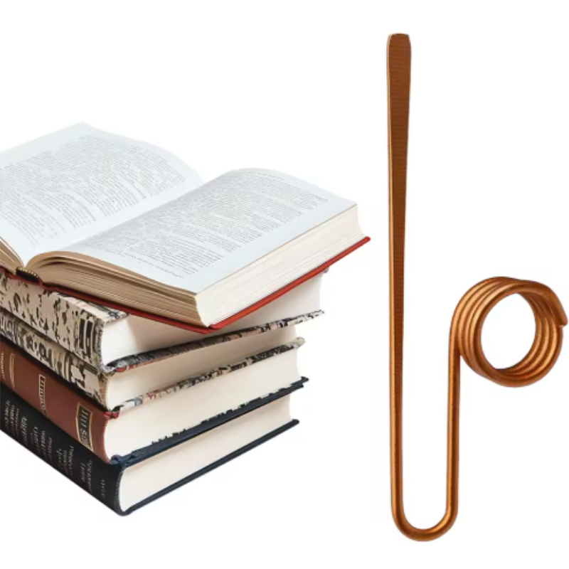 GlideHold® BookHolder: Sikker Greb Komfortabel Bogmærke Og Bogholder