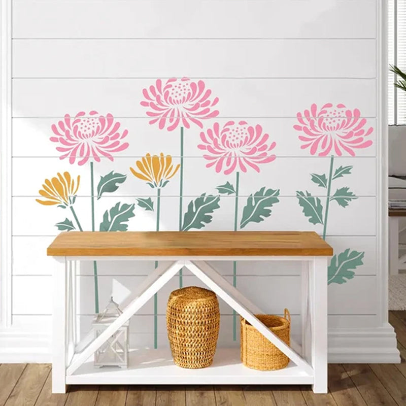 FlowerDecor - DIY Blomster Stencil Dekoration