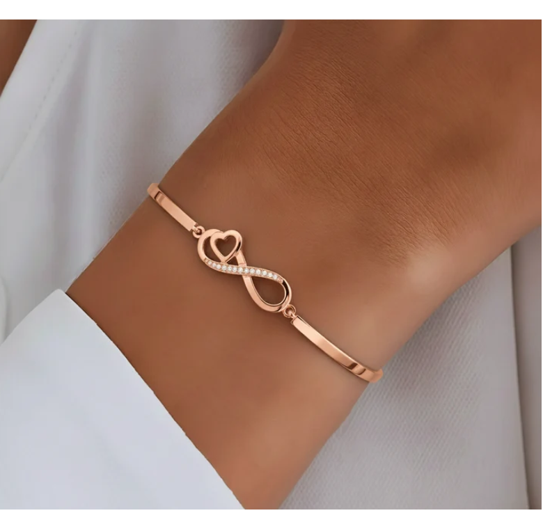 Jewelance™ InfinityHeart 1+1 GRATIS - Elegant Uendelighed Hjerte Modearmbånd