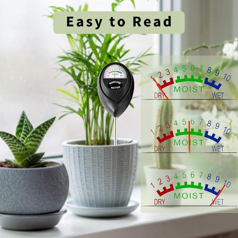 SoilTester 1+1 GRATIS: Alt-I-Én Jordfugtighedsmåler Tester Værktøj