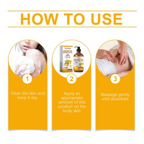 Ingefær massageolie med E-vitamin