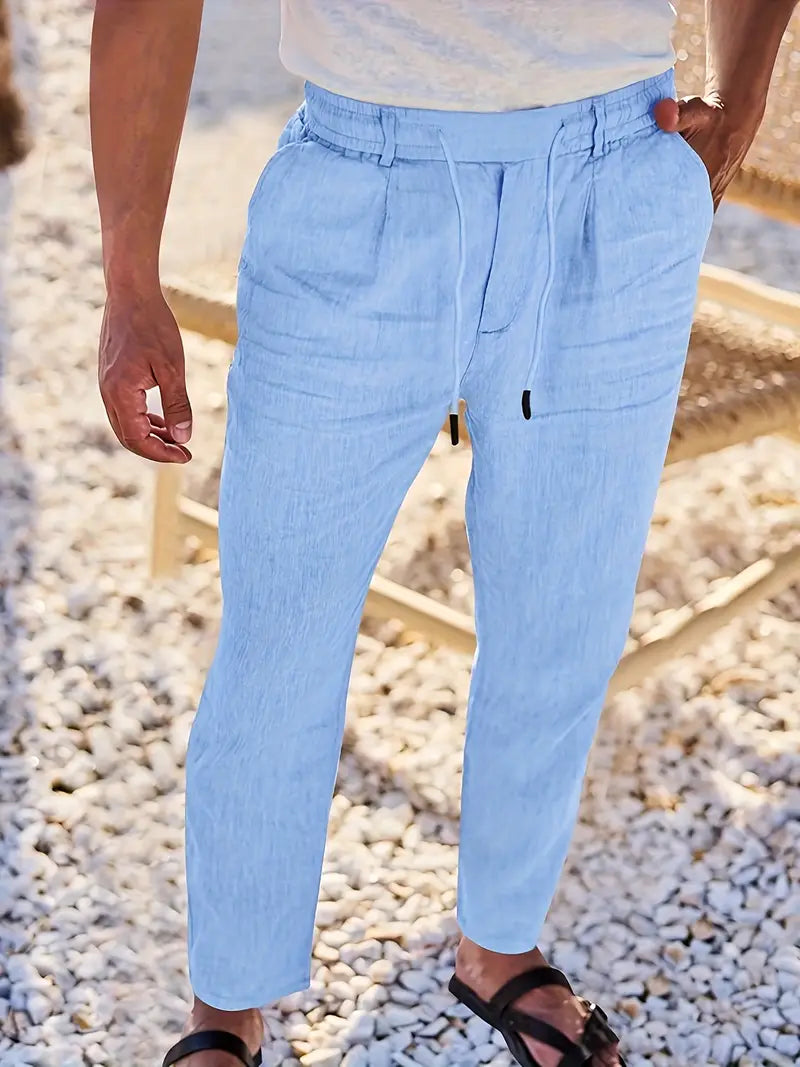 Icone™ ComfyPants: Casual Bukser Med Snøre I Taljen Til Mænd