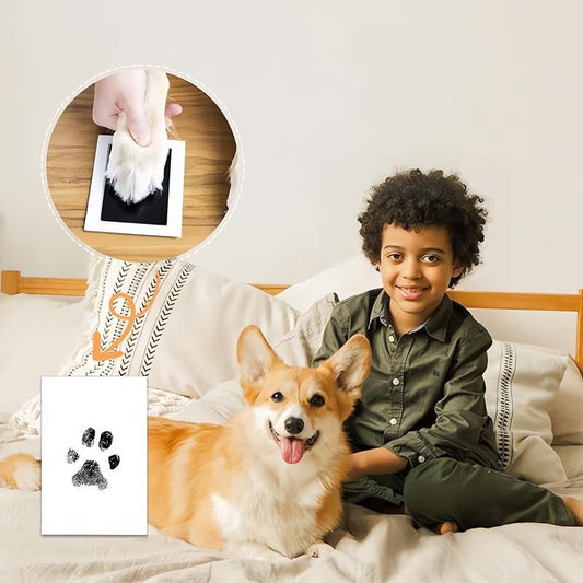 DogCatFri™ PawPrint: Kæledyr Pote Ramme Og Udskrivning Kit