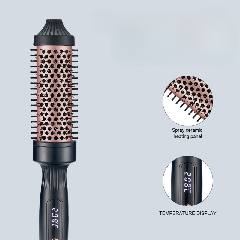 Rose® HairBrush: Multi-styling Hårvolumen og Glansbørste