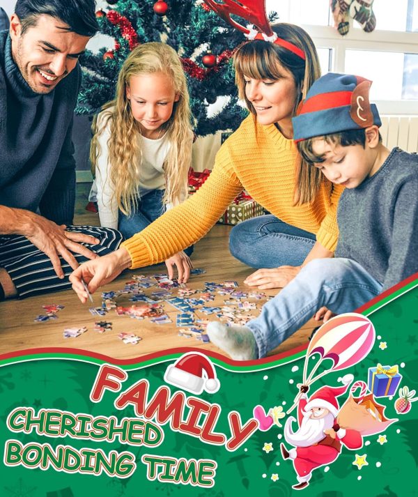 PuzzleAdvent - 24 Jigsaw Puzzle Advent Kalender (Tilfældigt Design)