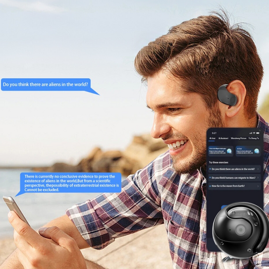 TranslatorEarbuds - Trådløs Bluetooth Sprogoversættelse Hovedtelefoner