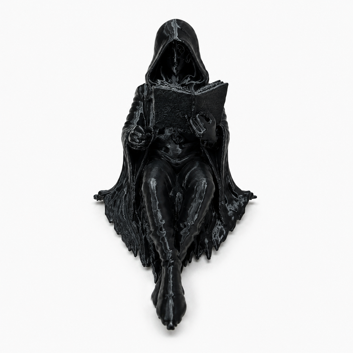 GothicDecor - Mørk Fantasi Bogreol Gothic Figurine Dekor