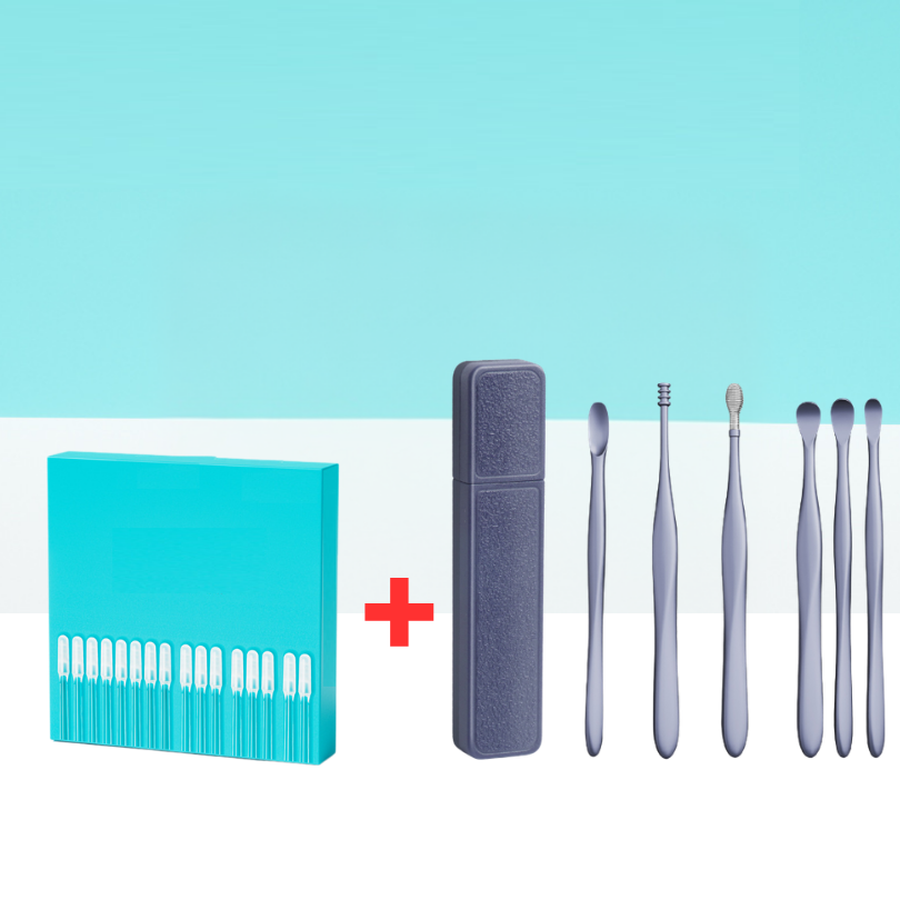 EarSwabs 1+1 GRATIS: Premium Hygiejniske Ørerengørings Klæbende Svaber