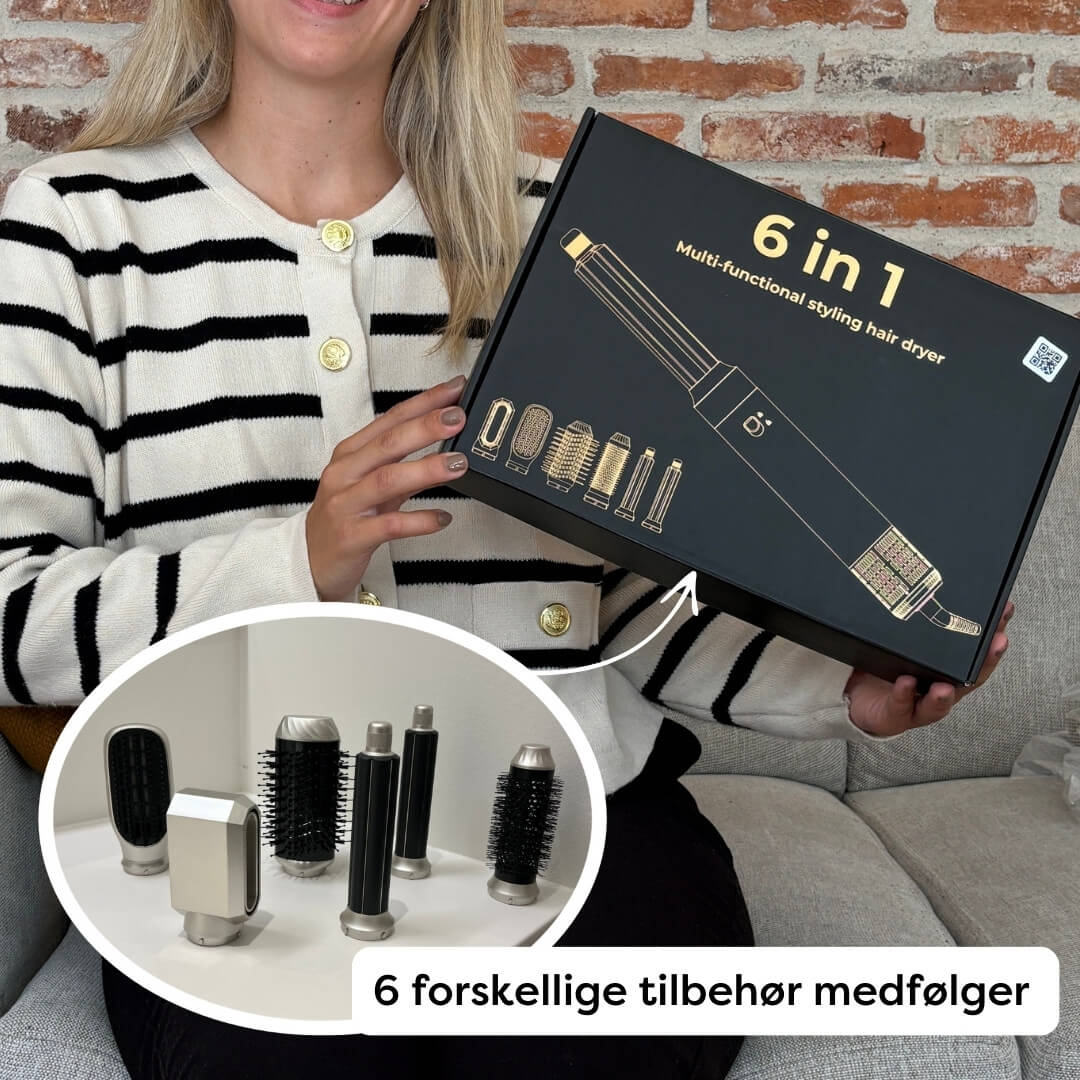 Produktbillede af AirStyle Pro 6-i-1 multistyler med varmluft fra en anden vinkel