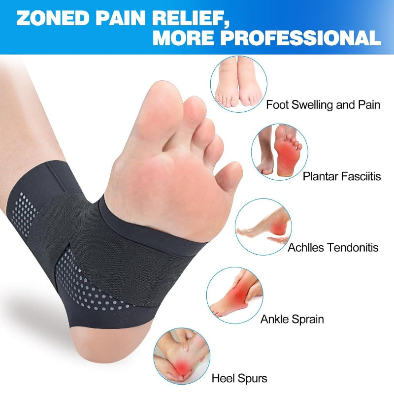 Happy™ AnkleSupport 1+1 GRATIS: Åndbar Ankelkompression Smerte Lindring Hele Dagen Støtte