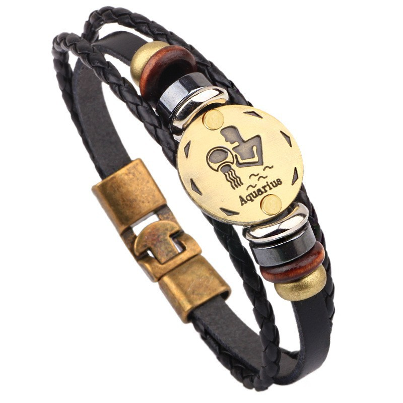 Jewelance™ ZodiacBracelet 1+1 GRATIS: Justerbart Vintage Charme Stjernetegn Armbånd