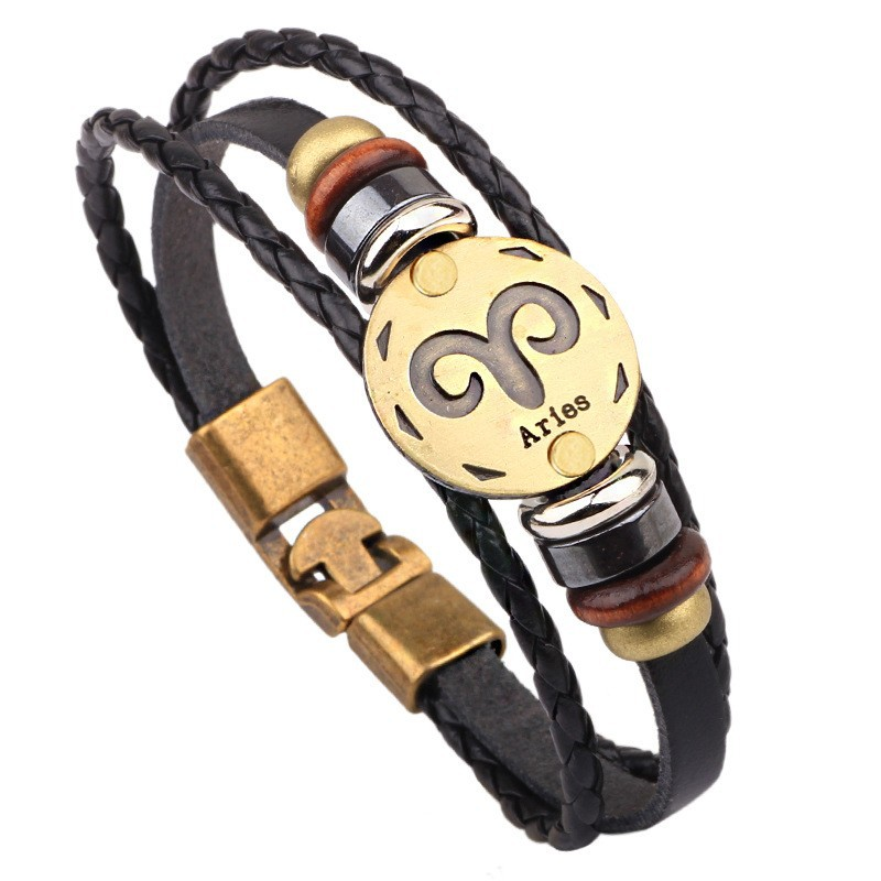 Jewelance™ ZodiacBracelet 1+1 GRATIS: Justerbart Vintage Charme Stjernetegn Armbånd