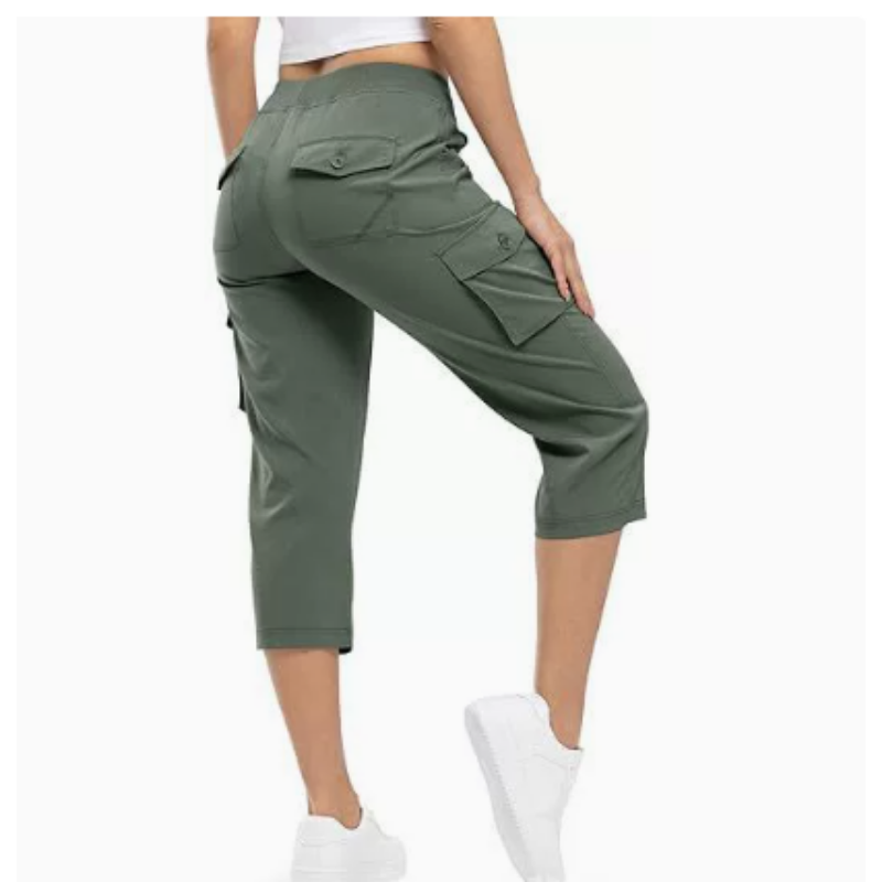 Icone™ ModernPants: Casual Komfortable Løse Pasform Stil Moderne Korte Bukser Til Kvinder