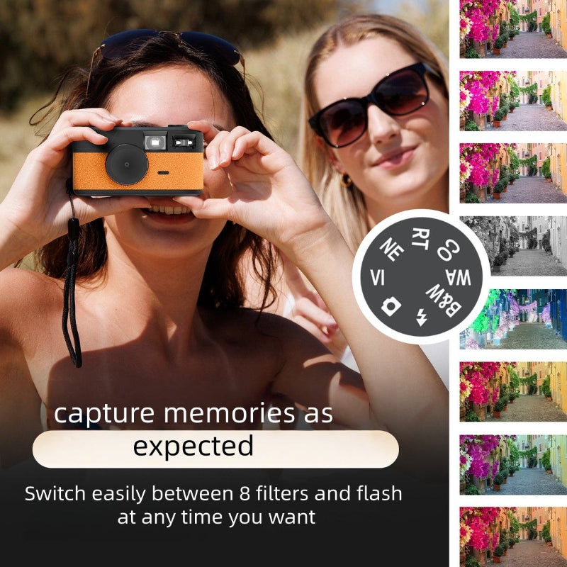 SnapCam - Klassisk Bærbar Retro Stil Skærmløs Digitalkamera