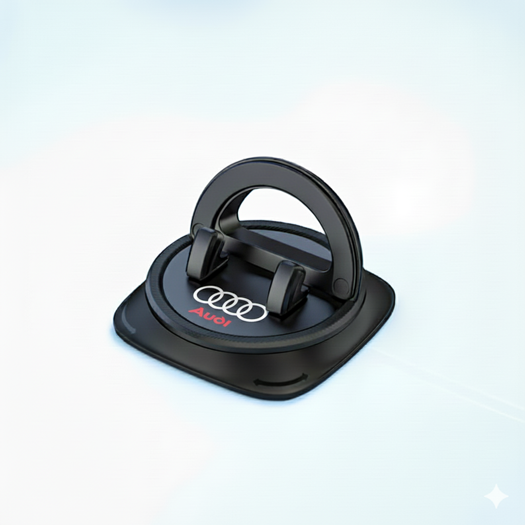 Holder360° MobileHolder: Skridsikker Dashboard Mobil Holder Med 360° Rotation
