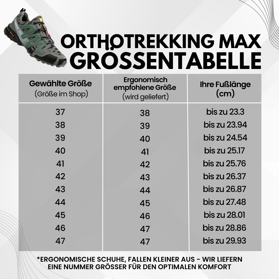 Trekking Max – ergonomiske vandrestøvler