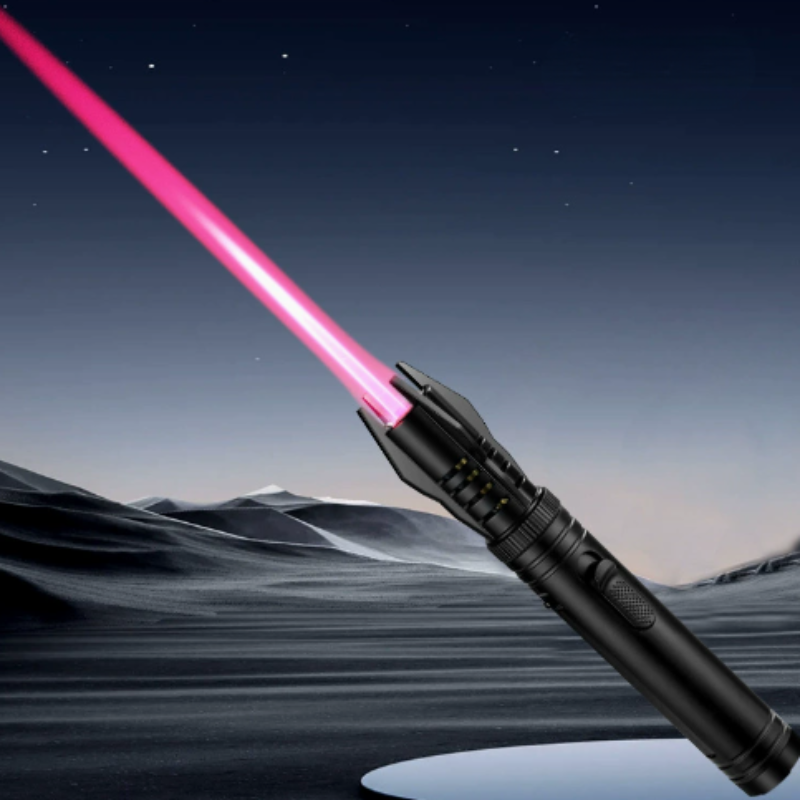 LightsaberFlame: Bærbar Lyssværd Vindtæt Flamme Blæse Fakkel Lighter