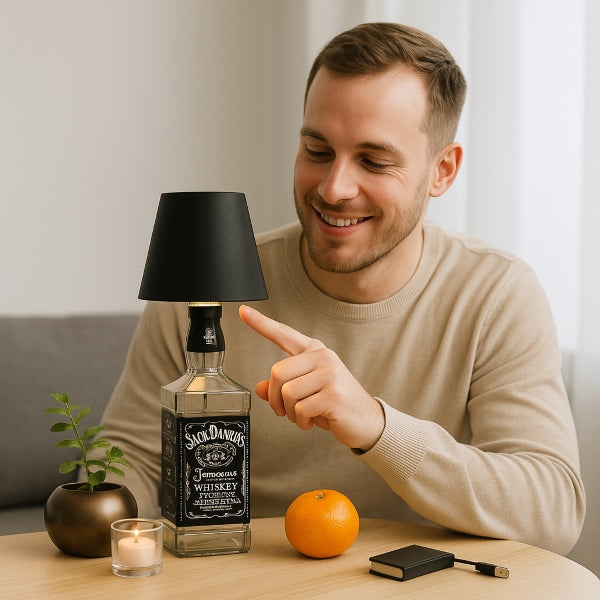 Ledsen™ BottleLamp: Klassisk Stil Genopladelig Flaske Cover Lampe