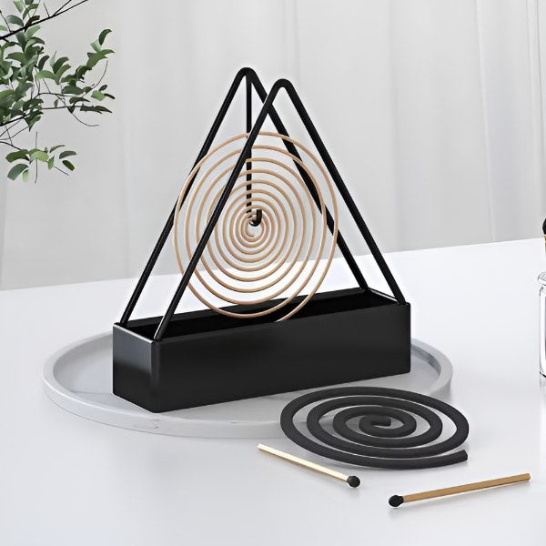 CoilHolder 1+2 GRATIS - Udendørs Og Indendørs Insektmiddel Stativ Myggebånd Holder