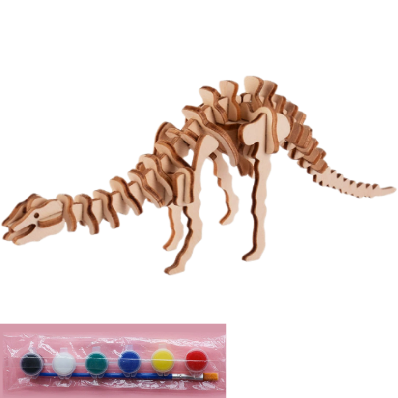 Kletshuts™ PuzzlePaint 1+1 GRATIS: DIY Sjov Læring 3D Puzzle Malingssæt