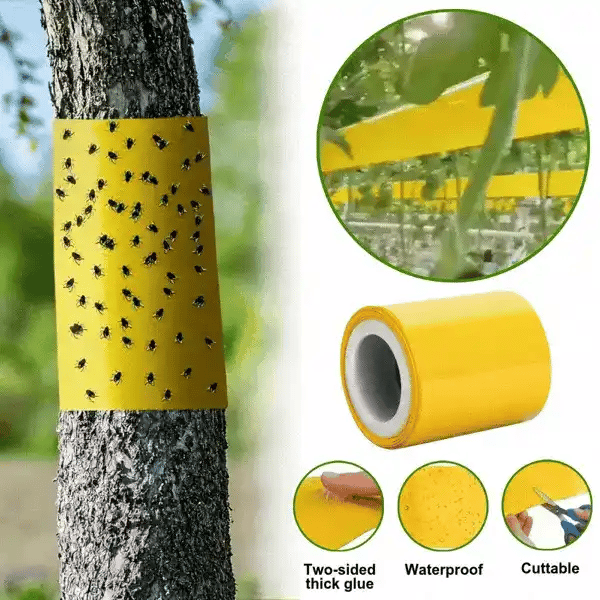 InsectTape 1+1 GRATIS - Alsidig, Nem At Bruge Have Insekt Tape Fælde